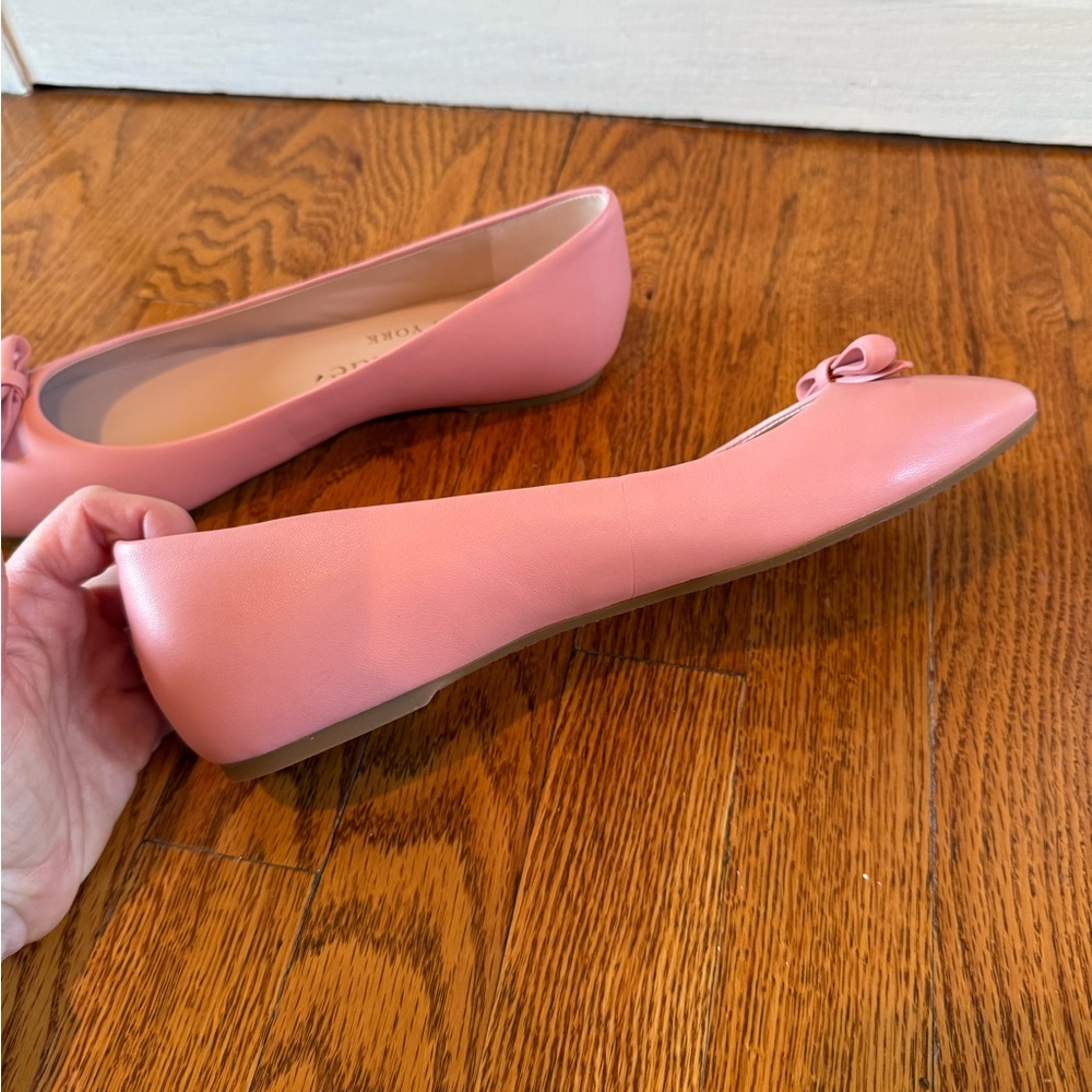 Kate Spade Women’s Kiersten Bow Pink Ballet Flats - Picture 5 of 8